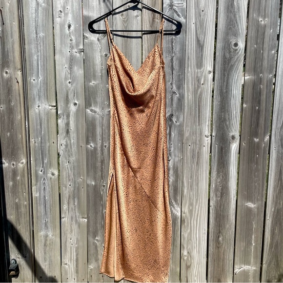 BABATON Leopard print Silk Dress - Picture 2 of 6